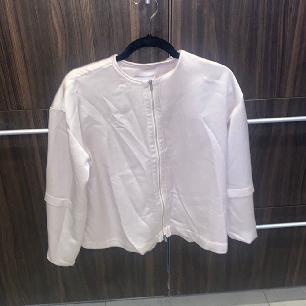 Reiss Silky zip up jacket